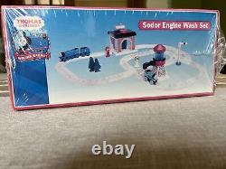 Thomas & Friends Wooden Railway Train SODOR ENGINE WASH SET 2003 NEW IN BOX RARE