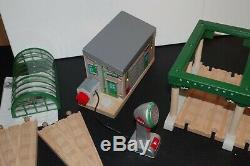 Thomas & Friends Wooden Railway Train Tank Engine Knapford Station with Microphone