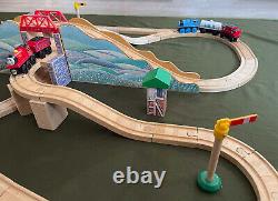 Thomas & Friends Wooden Railway Trains MOUNTAIN TUNNEL SET Lot Complete