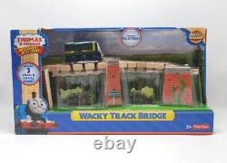 Thomas Friends Wooden Railway Wacky Track Bridge 3 Risers Twisty Track + Paxton