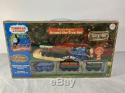 Thomas & Friends Wooden Track Railway Around the Tree Christmas Set NEW 2005