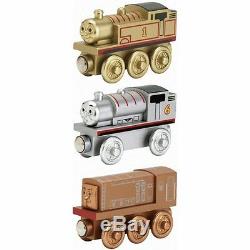 Thomas & Friends-sodor Collector's Pack Gold Thomas Bronze Diesel Silver Percy