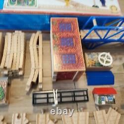 Thomas Tank Engine & Friends Wooden Railway A Day at the Works Set With Extras