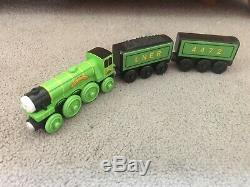 Thomas Tank Engine & Friends Wooden Train FLYING SCOTSMAN, Nice Condition RARE