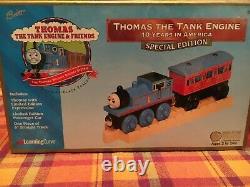Thomas Tank Engine Wooden Railway Train 10 Years In America Special Ed. (NEW)