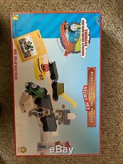 Thomas The Tank Engine And Friends Percy Takes The Plung Story Set MINT