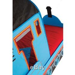 Thomas The Tank Engine Blue Kids Toddler Bed Suitable For 18 Months + New