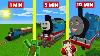 Thomas The Tank Engine Build Battle Challenge In Minecraft Noob Vs Pro Maizen Mizen Parody