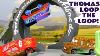 Thomas The Tank Engine Does Loop The Loop With Disney Cars Toys Mcqueen And The Funny Funlings Tt4u