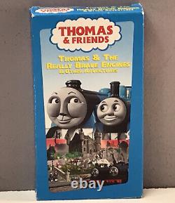 Thomas The Tank Engine & Friends Really Brave Engines VHS Video Tape Train RARE