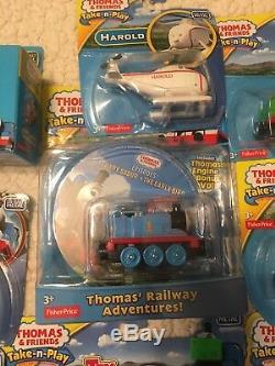 Thomas The Tank Engine Take N Play 20 Lot Trains, Some Talking New