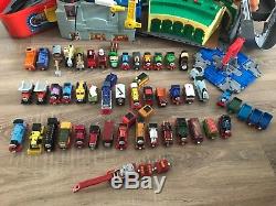 Thomas The Tank Engine & Take N Play Bundle Of Play Sets and 45 Trains Carriages