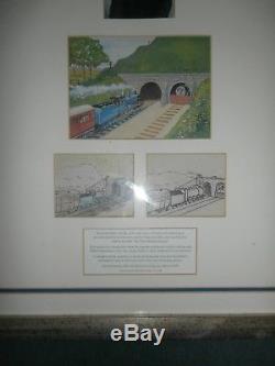Thomas The Tank Engine The Art Of Reverend Awdry Limited Edition Framed Art Rare