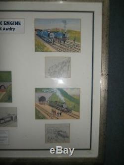 Thomas The Tank Engine The Art Of Reverend Awdry Limited Edition Framed Art Rare