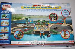 Thomas The Tank Engine Wooden Railway Deluxe Brendam Bay Shipping Co. Set