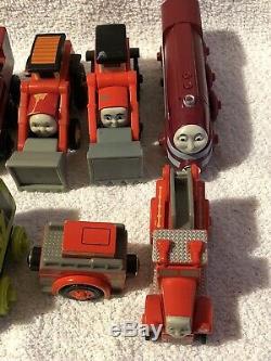 Thomas The Tank Engine Wooden Train Lot 23 Trains, 100 Pieces Total