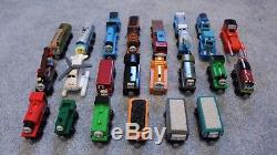 Thomas The Tank Engine and Friends Wooden Railway Large Lot of 22 Trains Rare