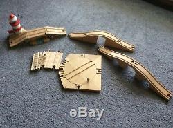 Thomas The Tank Engine train set (with wooden track and motorised trains)