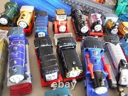 Thomas The Tank Take N Play Diecast Magnetic Train Lot of 65 + Track/Accessories