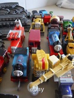 Thomas The Tank Take N Play Diecast Magnetic Train Lot of 65 + Track/Accessories