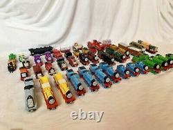 Thomas The Train & Friends Lot Of 59-Diecast Metal Magnetic Trains