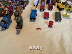 Thomas The Train & Friends Tank Wooden And Metal Engines And Cars Lot Of 60+