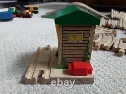 Thomas The Train Lot Learning Curve Wooden Track + Engines & Cars Bridges +Brio
