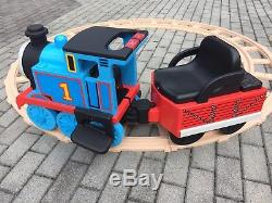 Thomas The Train Ride On Tank Engine Peg-Perego 6V with Battery, Charger, Track