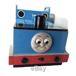 Thomas The Train Tank Engine Large Wooden Bench Storage Bin Toy Chest Kid Sized