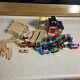 Thomas Train Engine Car Building Track Lot Of 51 Total Pieces Fire Station Water