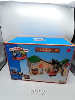 Thomas Train & Friends Tank Engine Wooden Railway Coal Station Cargo Cars with Box