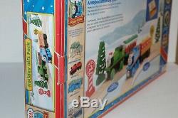 Thomas Train & Friends Tank Engine Wooden Railway Holiday Gift Pack with Box NEW