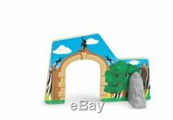 Thomas Train Wooden Track Percy Little Goat Set, Harold & Search Rescue Helipad