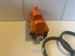 Thomas Wooden Railway 1992/1993 Terence Black Thin Wheels Flat Magnets Rare TWR