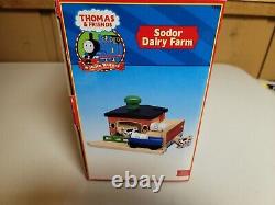Thomas Wooden Railway Rare Sodor Dairy Farm New in Box