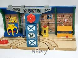 Thomas Wooden Railway Repair And Go Station At The Sodor Steamworks