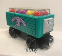 Thomas Wooden Railway Sodor Sweets Factory Rare Teal Troublesome Truck Nib