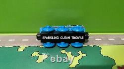 Thomas Wooden Railway Sparkling Clean Thomas Unreleased Factory Sample