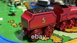 Thomas Wooden Red Metallic James Special Edition Japan Exclusive