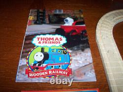 Thomas Wooden Train Red Nose James Goes Buzz Buzz Set 99508 Boco Turntable