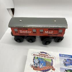 Thomas Wooden Train Sodor Mail Coach 99076 1996 Britt Allcroft 1st Edition