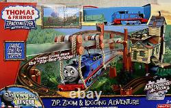 Thomas and Friends Trackmaster ZIP ZOOM LOGGING ADVENTURE Complete Set NIB