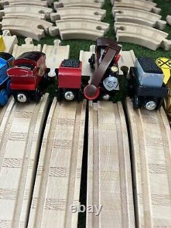 Thomas and Friends Wood Lot Trains Tracks Waterfall Signal House Power St Cranky