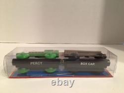 Thomas and Friends Wooden Railway Chocolate Covered Percy withBox Car (NewithSealed)