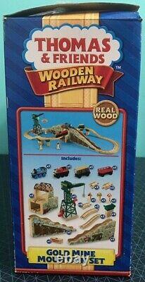 Thomas and Friends Wooden Railway Gold Mine Mountain Set 2005 Complete Condition