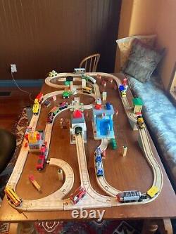 Thomas and Friends Wooden Train Track Set Huge Bundle