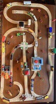 Thomas and Friends Wooden Train Track Set Huge Bundle