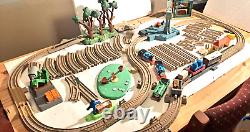 Thomas and friends train track, cranes, TRACK IS over 10m(10.83yds) massive