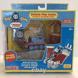 Thomas & the Special Letter Take Along n Play Deluxe Play Scene Train & DVD NEW