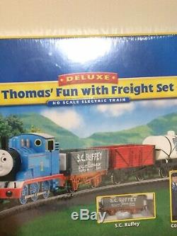 Thomas the Tank Engine Fun with Freight HO Train Set Bachmann Rare in box